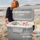 Coleman 316 Series 52-Quart Hard Cooler - Ship In Own Container, Rock Gray/White/Rock Gray, CM1010810001-15