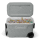Coleman 316 Series 62-Quart Wheeled Hard Cooler - Ship In Own Container, Rock Gray/White/Rock Gray, CM1010810001-5