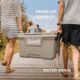Coleman 316 Series 70-Quart Hard Cooler - Ship In Own Container, Rock Gray/White/Rock Gray, CM1010810001-17