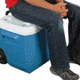 Coleman 60 Quart Wheeled Cooler, 5883, Blue, Holds 94 Cans 3000001838
