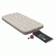 Coleman Airbed Quickbed Plus Single High Air Mattress W/ 4D Pump Combo, Built in Storage, Supports up to 300 lbs, Twin, Tan 2000018357