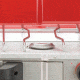 Coleman Camp Propane Stove/Oven Combo, Red 2000020944