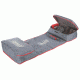 Coleman Carry-All Camp Mat, Storage Bag, Two Zippered Compartments, Gray / Red 2000019396