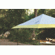 Coleman Instant Eaved Canopy Shelter, Center Height 8 ft 8 in, White / Yellow, 10 ft x 10 ft 2000014346