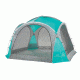 Coleman Mountain View Screendome Shelter, Center Height 7 ft 6 in, Teal / Gray, 12 ft x 12 ft 2000024748