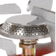 Coleman Peak1 Butane/Propane 1-Burner Backpacking Stove, 10,000 BTU, Match-Light Ignition, Red 2000020924