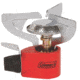 Coleman Peak1 Butane/Propane 1-Burner Backpacking Stove, 10,000 BTU, Match-Light Ignition, Red 2000020924