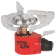 Coleman Peak1 Butane/Propane 1-Burner Backpacking Stove, 10,000 BTU, Match-Light Ignition, Red 2000020924