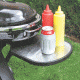 Coleman Roadtrip LXX Propane Grill, Collapsible Stand W/ Wheels, Built In Thermometer, 22,000 BTU, Black, 285 Sq In Cooking Area 2000020945