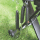 Coleman Roadtrip LXX Propane Grill, Collapsible Stand W/ Wheels, Built In Thermometer, 22,000 BTU, Black, 285 Sq In Cooking Area 2000020945