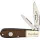 Colonel Coon Barlow Two Blade Walnut Folding Knife, SS Clip And Pen Blades, Walnut, 81 WALNUT