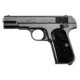 Colt 1908 Pistol, .380 ACP, 3.75 in barrel, blued finish steel frame, black checkered rubber grip, blowback operated semi-auto, fixed blade and notch, type iii, 7 round magazine, 1908-1-FRRMPG