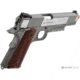 Colt 1911 Rail Gun CO2 Blowback, Full Metal, Silver w/Wood Colored Grip 180530