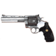Colt Anaconda Revolver, .44 Remington Magnum, 6 in barrel, stainless steel frame, rubber combat grip, revolving chamber, red ramp front, adj. white outline rear, 6 round cylinder, Anaconda-44-1-FRRMPG