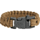 Colt Tactical S.P.E.A.R. Survival Bracelet, double weave, 1in release buckle, 7.375in dia, 10.5in cord, coyote tan CT3021
