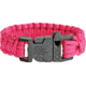 Colt Tactical S.P.E.A.R. Survival Bracelet, double weave, 1in release buckle, 7.375in dia, 10.5in cord, hot pink CT3017