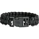 Colt Tactical S.P.E.A.R. Survival Bracelet, single weave.75in release buckle, 7.25in dia, 7.5in cord, black CT3008