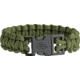 Colt Tactical S.P.E.A.R. Survival Bracelet, single weave.75in release buckle, 7.25in dia, 7.5in cord, od green CT3009