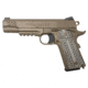 Colt M45A1 Marine Pistol Pistol, .45 ACP, 5 in barrel, stainless steel frame, Desert Tan G10 grip, recoil operated semi-automatic, Novak 3-dot, 7 round magazine, M45A1 MP-1-FRRMPG