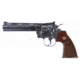 Colt Python Revolver, .357 Magnum, 6 in barrel, blued finish steel frame, checkered walnut grip, revolving chamber, fixed front, adj. rear, 6 round cylinder, Python-6-FRRMPG