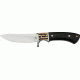Colt Skinner Fixed Blade Knife, 3.75in, Stainless Blade, Dark Brown Wood Bone Handle CT356