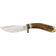 Colt Skinner Fixed Blade Knife, 4.5in, Stainless Skinner Blade, Genuine Stag Handle CT405