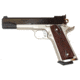Colt Special Combat Government Pistol, .38 Super, 5 in barrel, two-toned carbon steel frame, double diamond rosewood grip, recoil operated semi-automatic, Heinie front, Bomar rear, 8 round magazine, SCG-38-1-FRRMPG