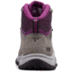 Columbia 100MW Titanium Outdry Hiking Boots - Womens, Ti Grey Steel, Black Cherry, Medium, 10, 1867861033-10