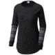 Columbia Along the Gorge Printed Crew, Black, S - Womens, 1803441010-S