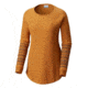 Columbia Along the Gorge Printed Crew, Canyon Gold, Extra Small - Womens, 1803441708-XS