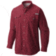 Columbia Bahama II Long Sleeve Shirt - Mens, Beet, Extra Small, 101162-607-XS