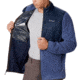 Columbia Basin Butte Fleece Full Zip - Mens, Dark Mountain, Collegiate Navy, Small, 1861601478-S