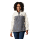 Columbia Benton Springs Half Snap Fleece Pullover - Womens, City Grey Heather/Chalk, Large, 1860991023CityGryHth,ChalkL