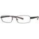 Columbia Big Cypress Progressive Prescription Eyeglasses - Frame Shiny Gun/Black-Red, Size 57/18mm CBBIGCYPRESS01