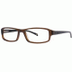 Columbia Boone Bifocal Prescription Eyeglasses - Frame Transparent Brown/Black, Size 54/16mm CBBOONE01