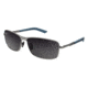 Columbia BOULDER MOUNTAIN Single Vision Prescription Eyeglasses - Frame Matte Silver, Size 62/14mm CBBLDRMT04