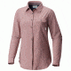 Columbia Bryce Canyon Stretch Long Sleeve Shirt - Womens, Nocturnal Texture Plaid, S 1773651591S