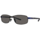 Columbia Bryce Bifocal Prescription Sunglasses CBBRYCEPZ02 - Frame Color: Shiny Black / Oxide Blue
