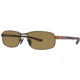 Columbia Bryce Bifocal Prescription Sunglasses CBBRYCEPZ01 - Frame Color: Shiny Chocolate Brown / Cedar