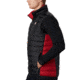 Columbia CLG Lake 22 Reversible Vest, ALA - Black, Red Velvet, 2XL - Mens, 1809301960-XXL