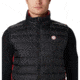 Columbia CLG Lake 22 Reversible Vest, ALA - Black, Red Velvet, 2XL - Mens, 1809301960-XXL