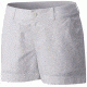 Columbia Compass Ridge Short - Womens, White, Size 8, 6in Inseam 17163111008