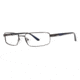 Columbia Coulson Single Vision Prescription Eyeglasses - Frame GUNMETAL/NAVY, Size 53/17mm CBCOULSON02
