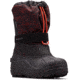 Columbia Childrens Powderbug Plus II Print Winter Boots - Kids, Shark, Emperor, Medium, 13, 1637882018-13