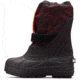Columbia Childrens Powderbug Plus II Print Winter Boots - Kids, Shark, Emperor, Medium, 13, 1637882018-13