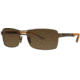 Columbia Double Blaze Sunglasses - Frame Shiny Brown/Cedar, Size 59/15mm CBDOUBLEBLAZEPZ03