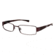 Columbia Ely Progressive Prescription Eyeglasses - Frame Matte Brown/Black, Size 53/18mm CBELY02