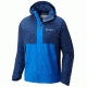 Columbia Evolution Valley Lightweight Rain Jacket - Mens, Super Blue, Carbon, S 1773841438S