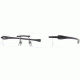 Columbia FAST TREK 2 Single Vision Prescription Eyeglasses - Frame BLACK: BLACK - DECO YELLOW; BLACK: BLACK - DECO YELLOW FADE, Size 51/18mm CBFASTTREK201