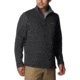 Columbia Great Hart Mountain III Half Zip Sweatshirt, Black Heather, 2XL - Mens, 1625231010-XXL